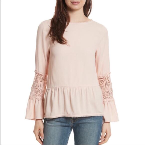 Joie Emelda Bell Sleeves Top‎ - Picture 1 of 9